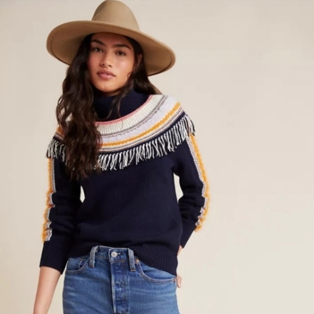 Like new Anthropologie Nordic sweater